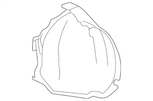 Подкрылок VAG 4D0821192