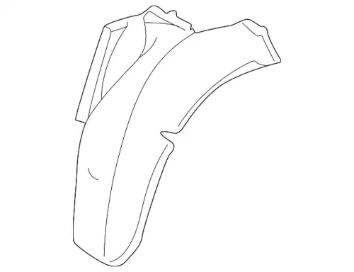 Подкрылок VAG 4D0821172J