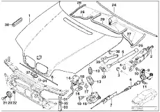 капот ! \BMW 3' E46 41 61 7 065 256