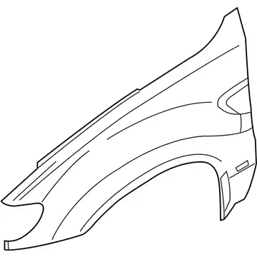 Крыло BMW 41 35 7 121 008