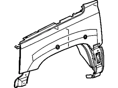 Крыло CADILLAC 88937038