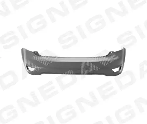 Бампер зад H/B грунт FORD FOCUS, 02.08 - PFD04326BA SIGNEDA