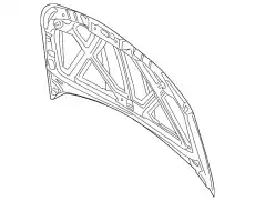 Капот USA typ FORD FOCUS, 02.08 - 8S4Z-16612-A