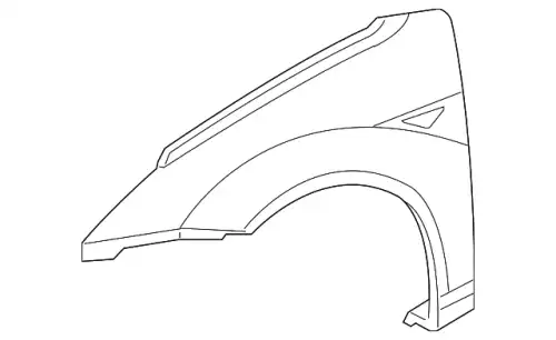 Крыло FORD 5S4Z-16006-AA