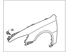 Крыло HONDA 04620SDAA90ZZ