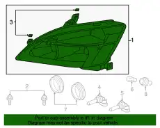 Фара HONDA 33151SDAA01