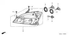Фара HONDA 33101SDAA01