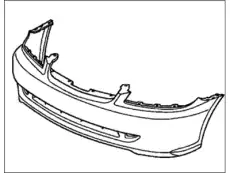 БАМПЕР ПЕРЕДНИЙ SDNCOUPE 04711S5AA91ZZ HONDA
