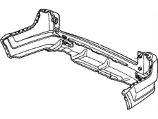 Бампер задний HONDA CR-V, 02.02 04715S9AA90