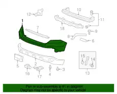 04711SWAA91ZZ W-FACE FR- (DOT) HONDA