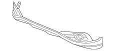 Бампер нижний, LX MODEL HONDA CR-V, 12 - 04712T0AA60