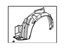 Подкрылок HONDA 74151SLNA00