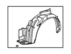 Подкрылок HONDA 74101SLNA00