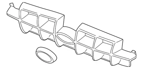 Решетка радиатора HYUNDAI / KIA 8656025010CA