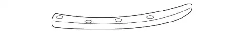 КРОНШТЕЙН БАМПЕРА ПРАВЫЙ 865543Y000 HYUNDAI