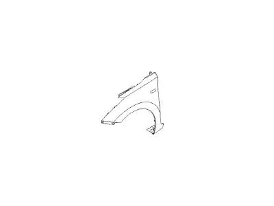 Крыло HYUNDAI / KIA 663113X000