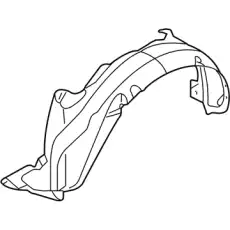 Подкрылок HYUNDAI / KIA 868200W000