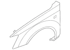 Крыло HYUNDAI / KIA 663103K300
