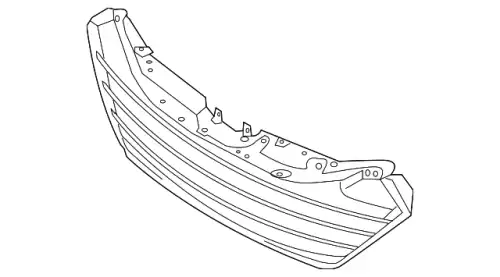Решетка бампера HYUNDAI / KIA 865612S100
