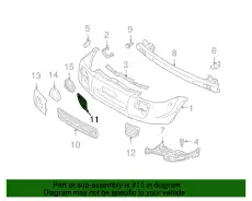 Решетка радиатора HYUNDAI / KIA 865662E010