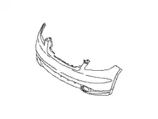 Бампер пер (03-05) INFINITI FX35FX45, 03- 62022CG025