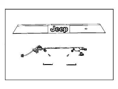 Фонарь задний JEEP 55079420AF