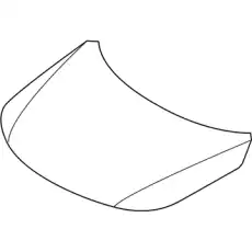 Капот KIA SORENTO, 09 - 664001U000