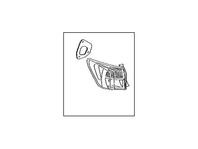 Фонарь задний TOYOTA / LEXUS 8155153170