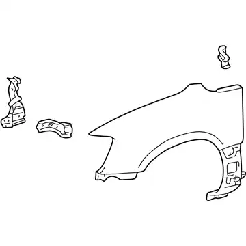 Крыло TOYOTA / LEXUS 5380148021