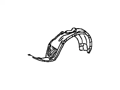 Подкрылок TOYOTA / LEXUS 5387648011