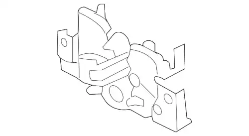 Замок капота MAZDA 2, 06.07 - DF7156620