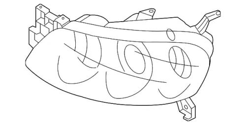 Фара MAZDA BN8F510K0E