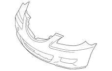 Бампер пер SDN, USA MAZDA 3, 07 - BAN650031BAA