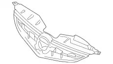 Решетка радиатора MAZDA C29150712B