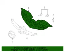 Решетка радиатора MAZDA C29150712B