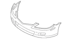 Бампер пер (06-07), USA MAZDA 6, 02 - 07 GPYA50031A