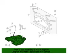 ЗАЩИТА КАРТЕРА GK2A56111 MAZDA