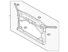 Панель пер USA MAZDA 6,02- GK2A53110L