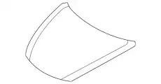Капот m6 gh 10- usa GS3L52310 MAZDA