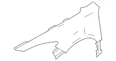 Крыло MAZDA GS3L52110A
