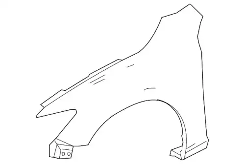 Крыло MAZDA GHP952111A