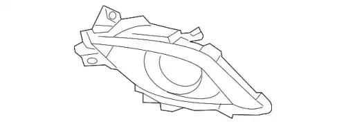 Решетка бампера MAZDA GHR450C21A