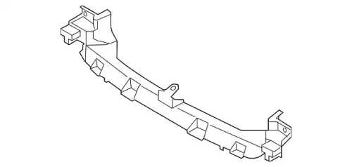  Накладка передней панели KD45501C0 MAZDA