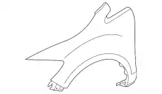 Крыло MAZDA EG2152110D