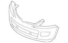 Бампер MAZDA CX-9, (10-12) TE6950031ABB