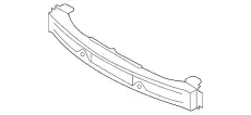 Усилитель бампера MAZDA TD1150070B