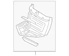Подкрылок MAZDA F1515614YB