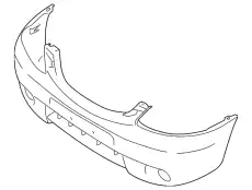 БАМПЕР ПЕРЕДНИЙ EF9550031BAA MAZDA