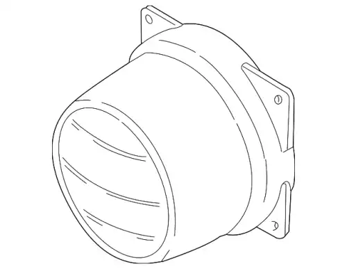 Фара противотуманная MAZDA EC0251680