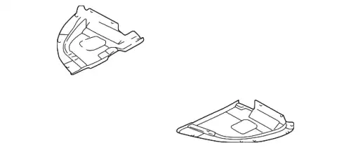 Подкрылок MITSUBISHI MR447606